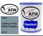 Preview: Opel, Iceberg Pearl Effekt Metallic, ATU: 1L Lackdose, von ATW Autoteile West.